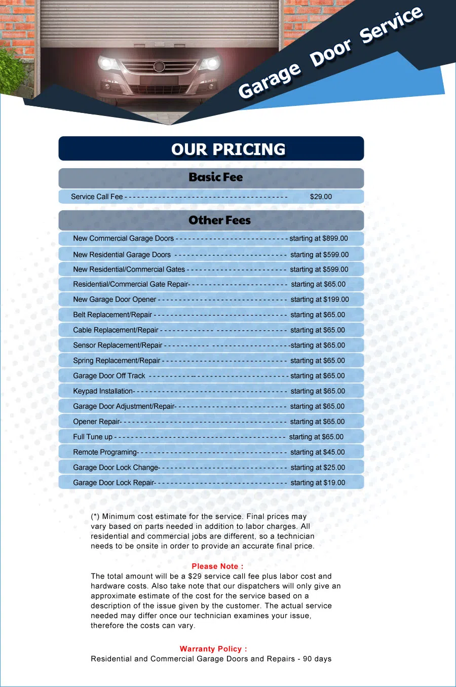 Eagle Garage Door Service Framingham, MA 508-762-4594